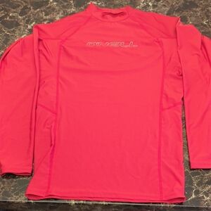 O'Neill Red Rash Guard Swim Shirt